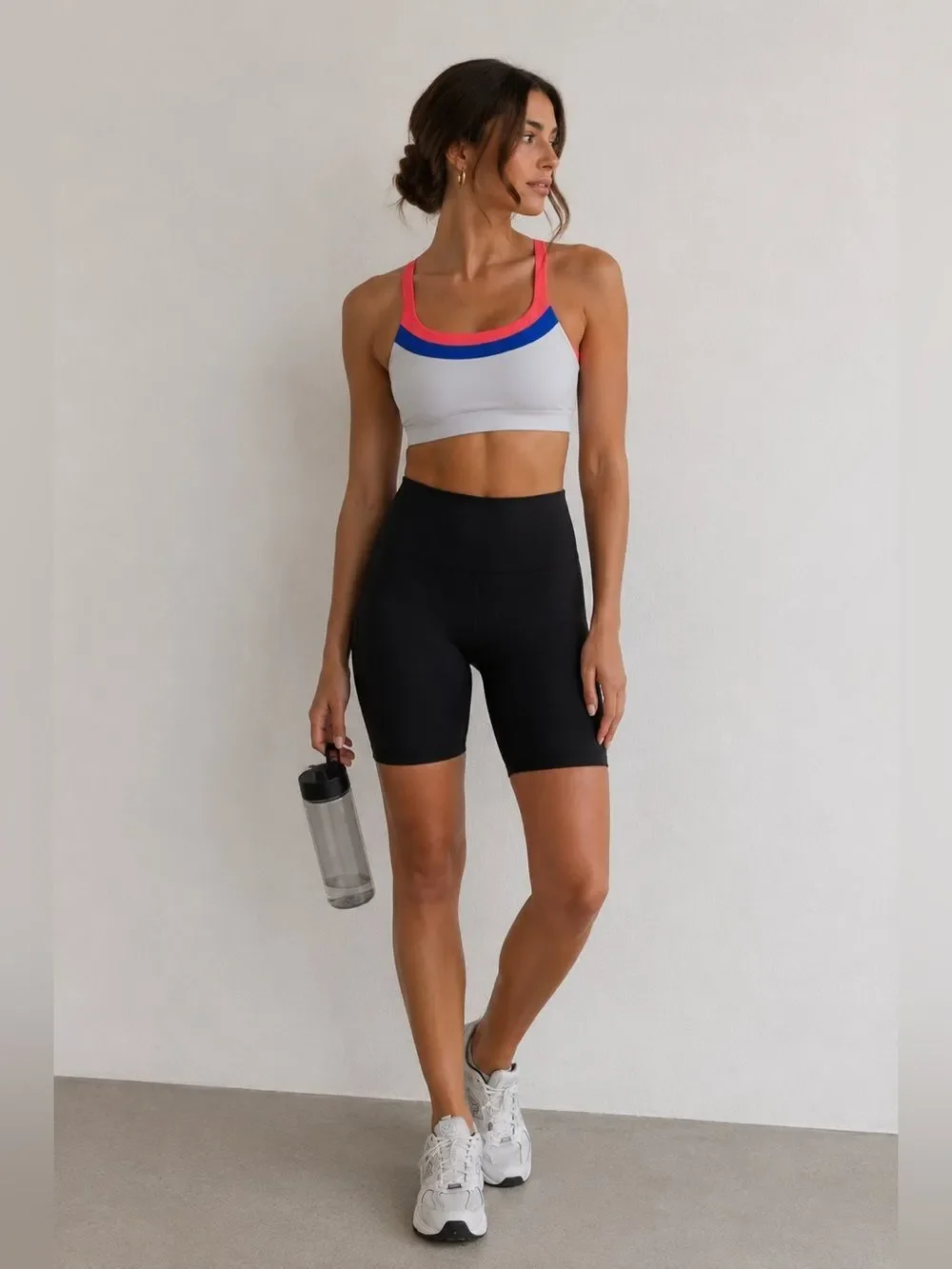 Love & Sports Women's Sophia Compression Sports Bra Size M